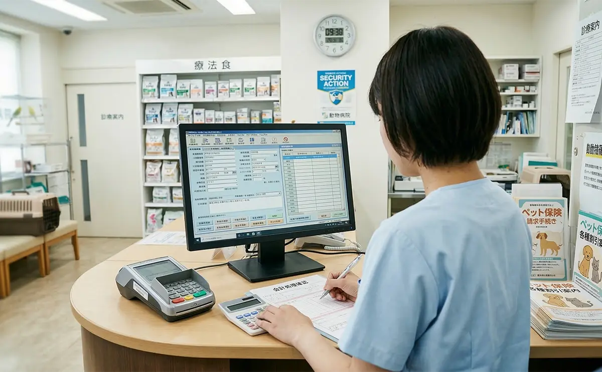 【動物病院】人手不足の現場で見直したい新人教育｜レジの会計ミスを防ぐ仕組みづくり